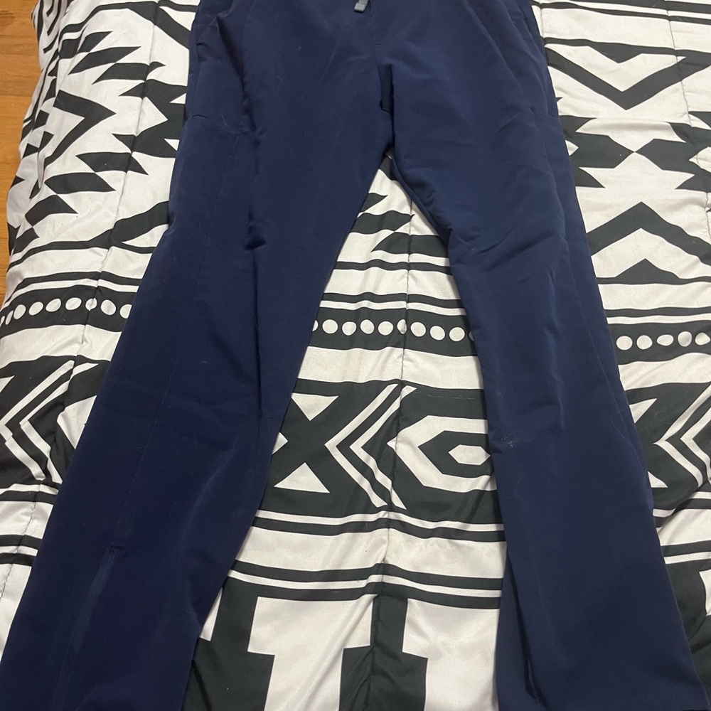 S Figs straight leg pants in navy blue - Picture 3 of 4